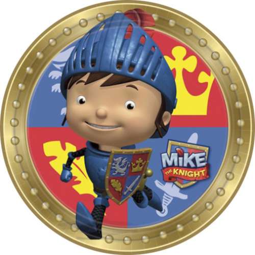 Mike The Knight Edible Icing Image - Click Image to Close